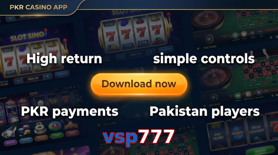 Main screen of Vsp777 gamedownload page for PK players